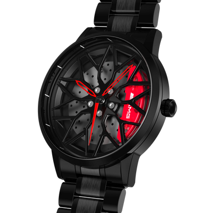 G CLASS G63 WITH RED || ROTATING WHEEL GYRO WATCH